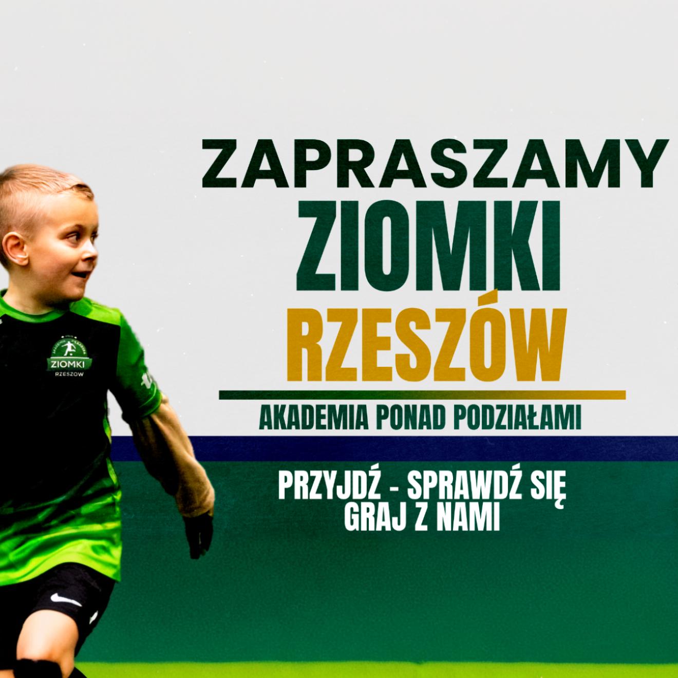 Nabór 2025 do Akademii Piłkarskiej ZIomki Rzeszów