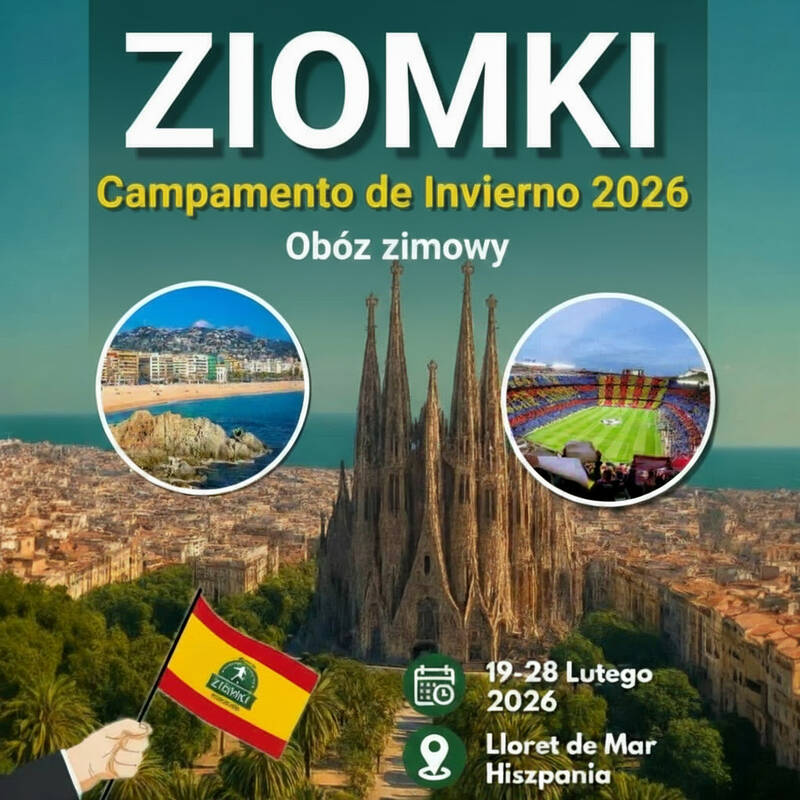 Ziomki Campamento de Invierno 2026 – Piłkarska przygoda w Hiszpanii!