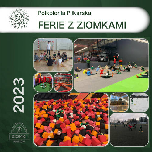 Półkolonia Piłkarska - Ferie z Ziomkami 2023