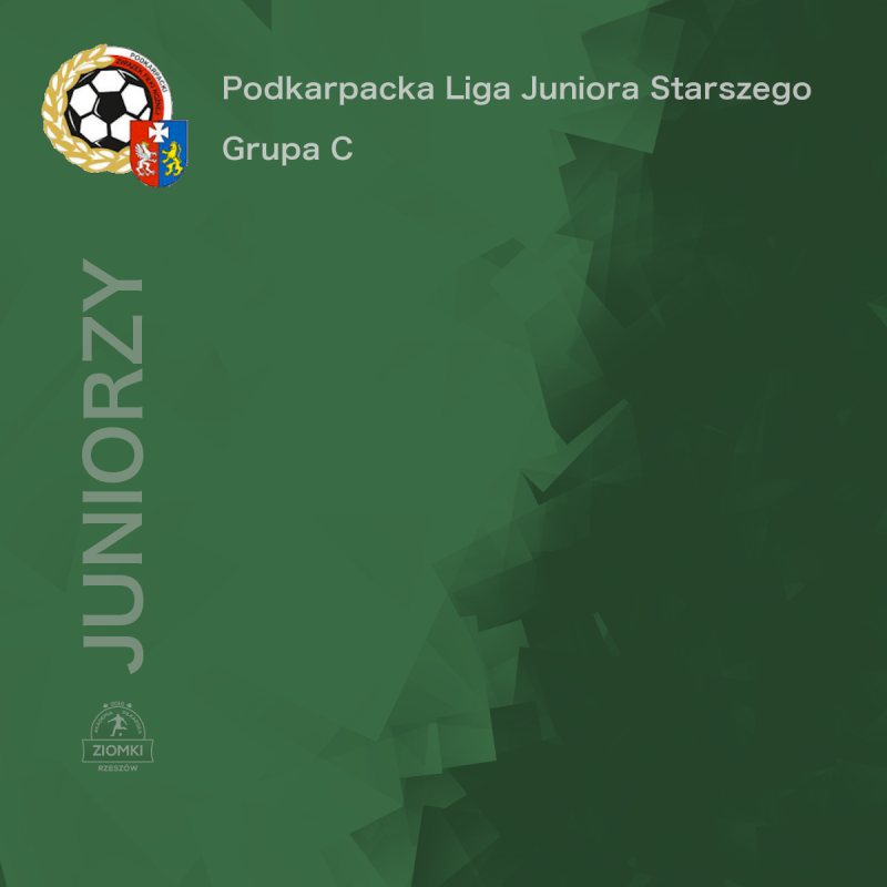 Podkarpacka Liga Juniora Starszego - Grupa C - wiosna