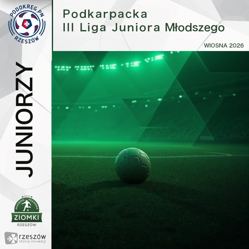 Podkarpacka III Liga Juniora Młodszego - Wiosna 2026