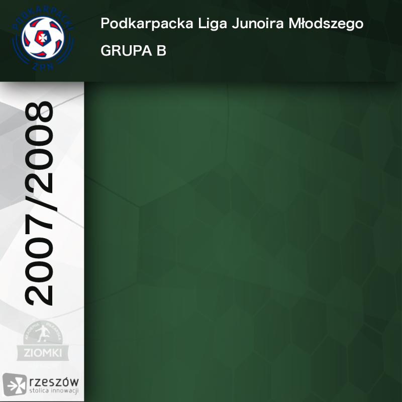 Podkarpacka Liga Juniora Młodszego - Grupa B - wiosna