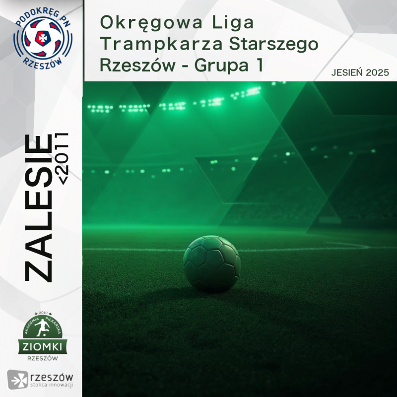  Okręgowa Liga Trampkarza Starszego Rzeszów - Grupa 1 - Jesień 2025