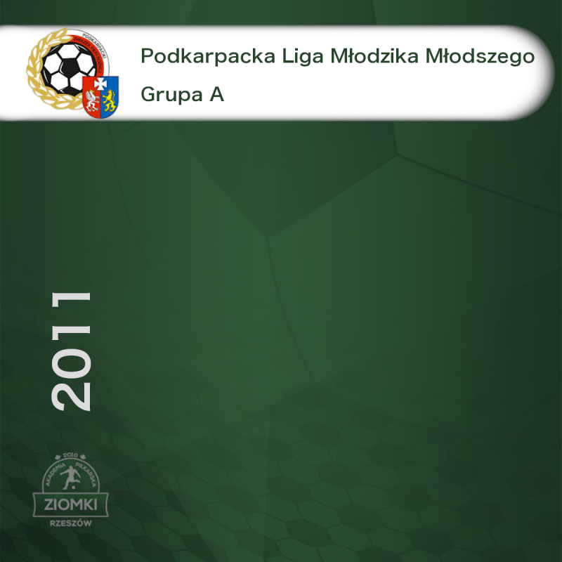 Podkarpacka Liga Młodzika Młodszego - Grupa A - jesień 2022