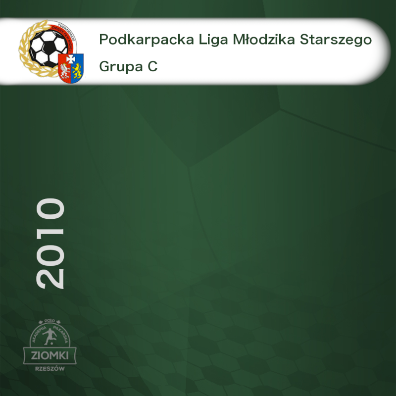 Podkarpacka Liga Młodzika Starszego - Grupa C - jesień 2022