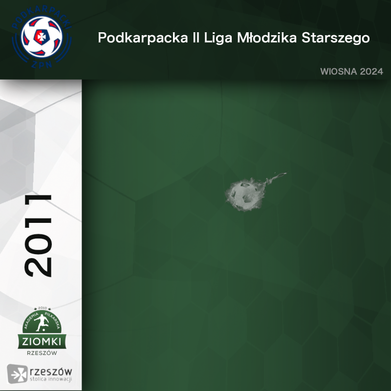 Podkarpacka II Liga Młodzika Starszego - Wiosna