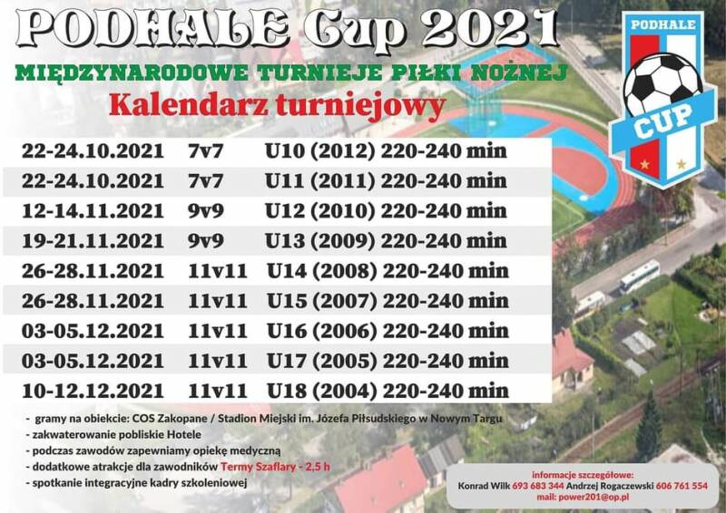 Podhale Cup 2021 - rocznik 2009
