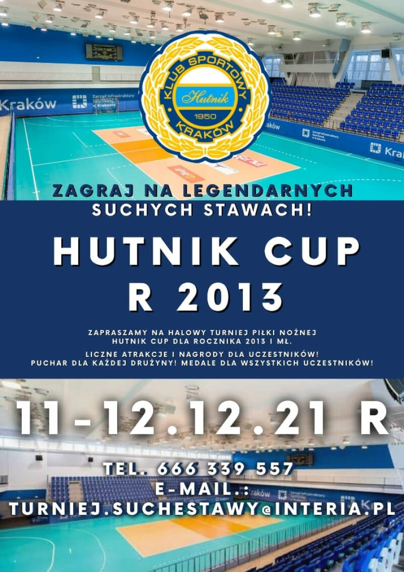 Suche Stawy Hutnik Cup 2021 - rocznik 2013