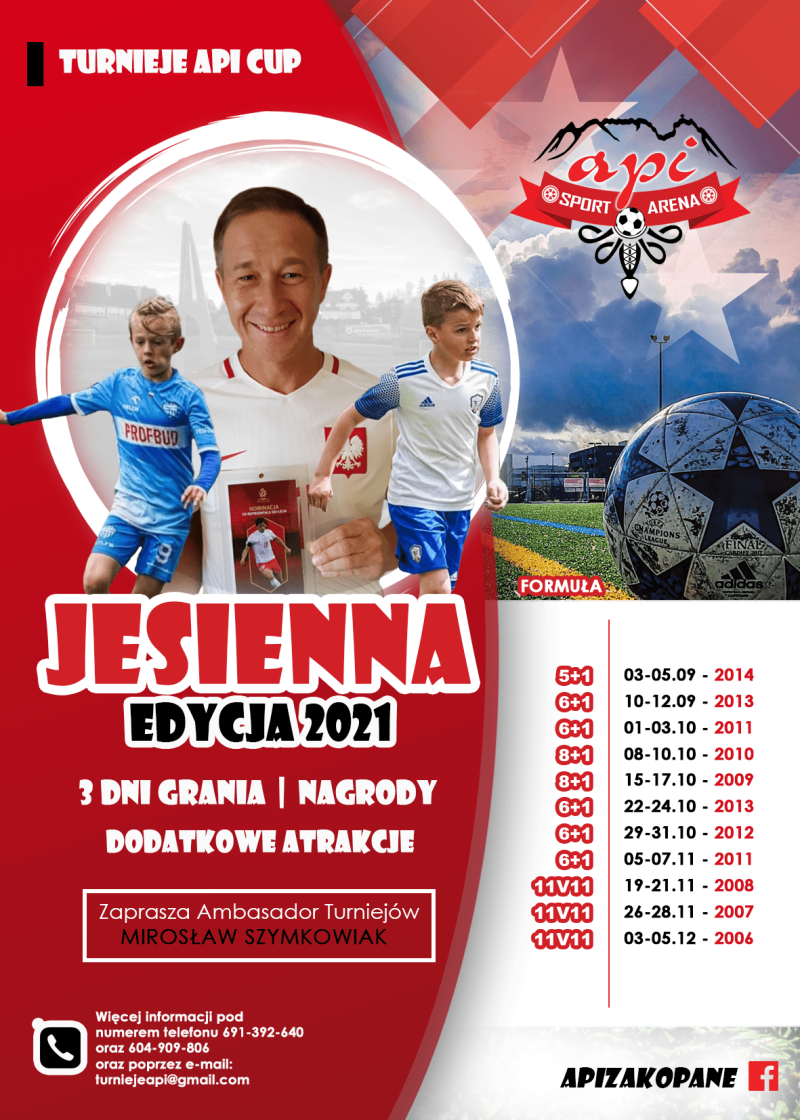 API Cup - Jesień 2021 - rocznik 2011