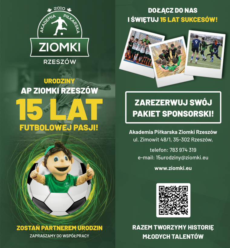15 Lat Futbolowej Pasji - Wspierajmy Młode Talenty