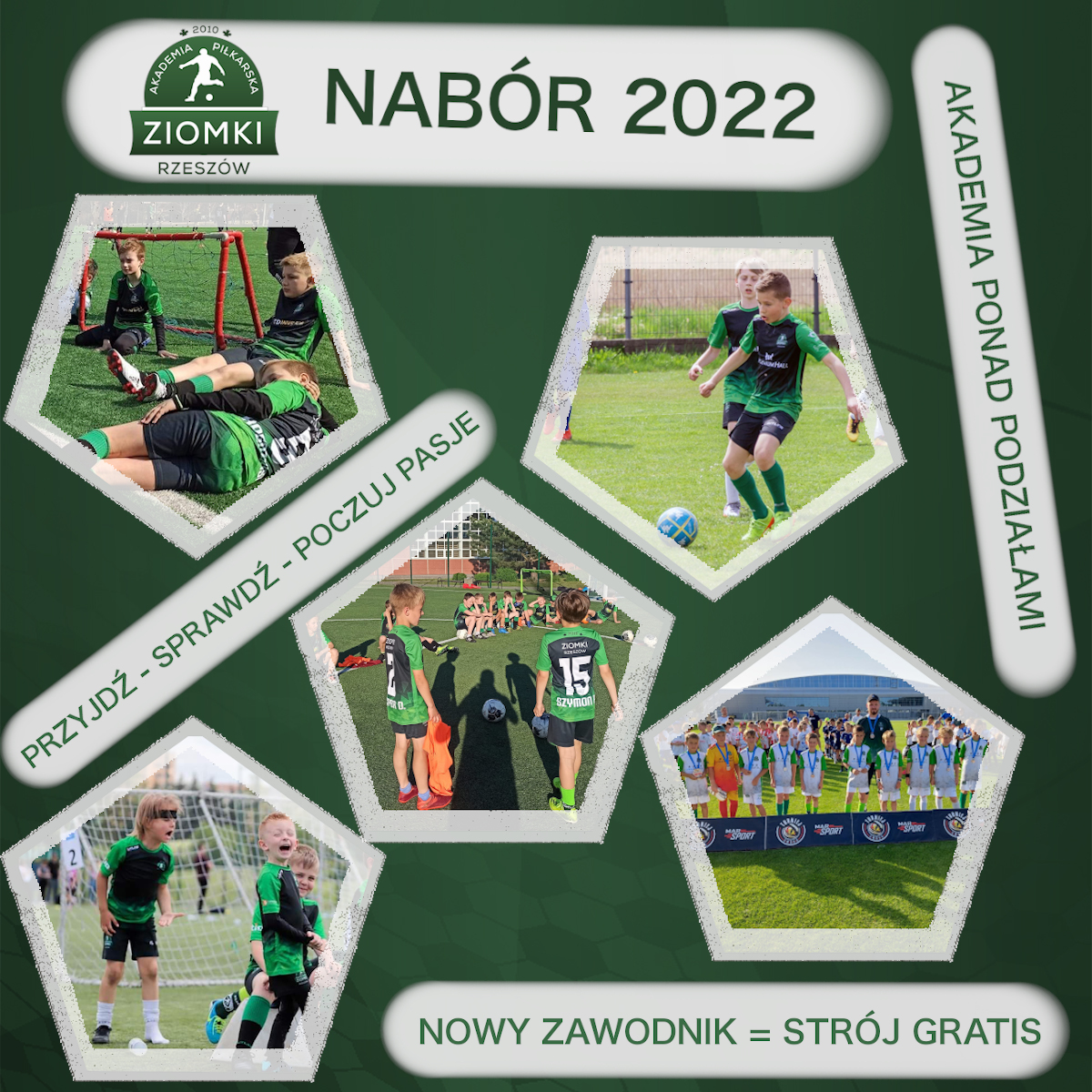 Nabór 2022 do Akademii Piłkarskiej ZIomki Rzeszów